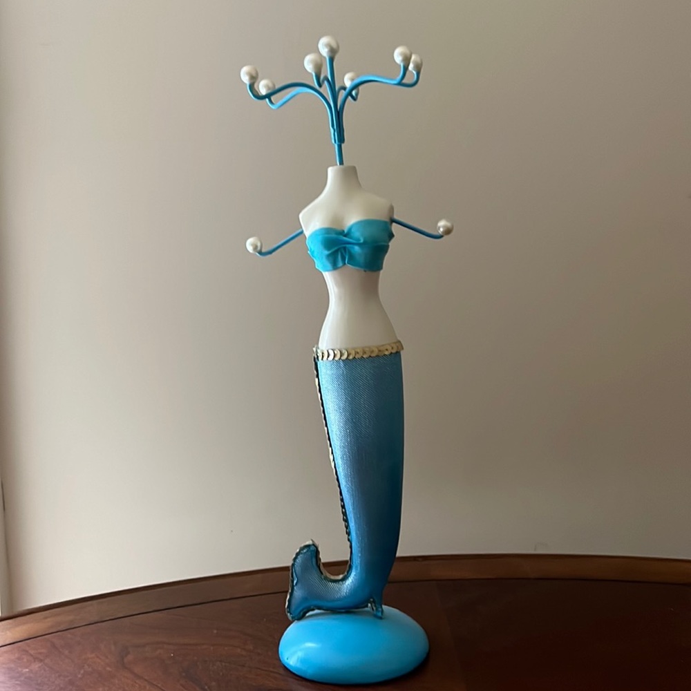 Mermaid jewelry organizer